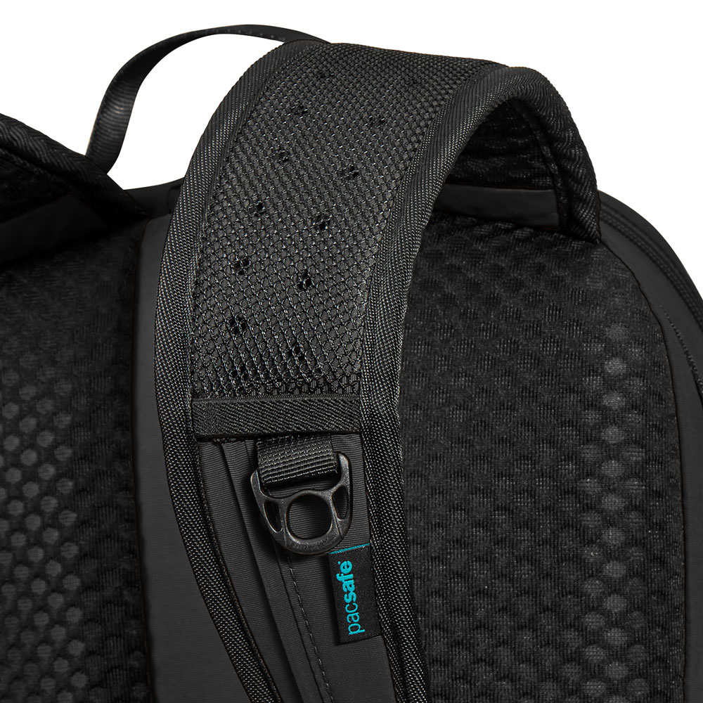 Stöldsäker ryggsäck - PACSAFE ECO 18L Anti-Theft Econyl Black - 5