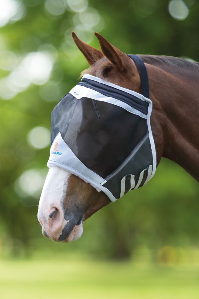 Shires Kärpäshuppu ilman korvia - Musta/Harmaa