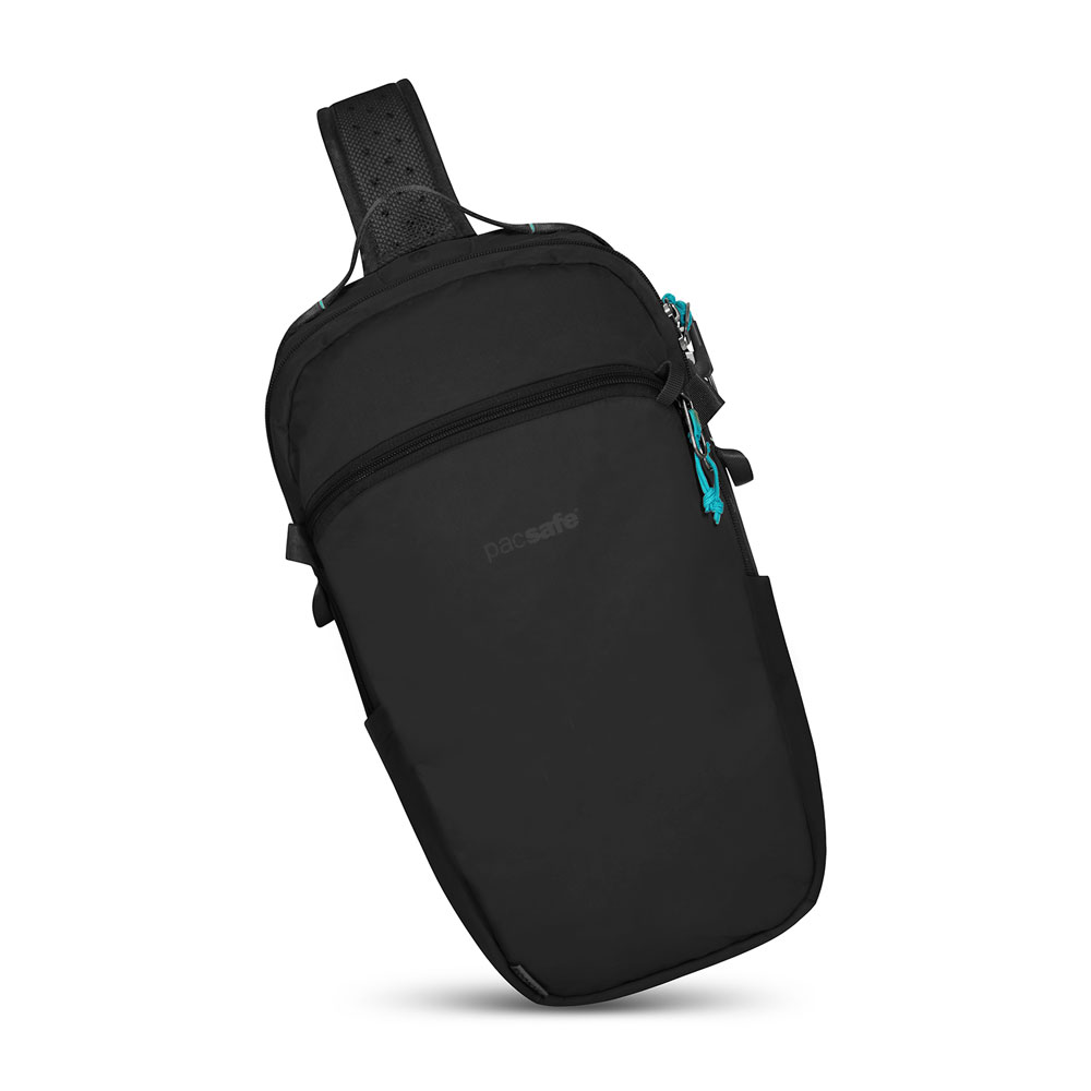 Stöldsäker sling-ryggsäck - PACSAFE ECO 12L Anti-Theft Econyl Sling Backpack Black - 2