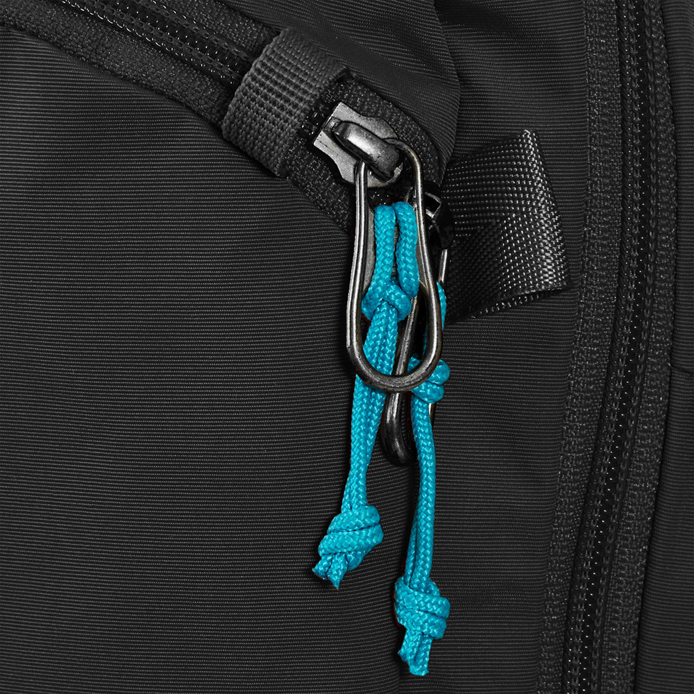 Stöldsäker sling-ryggsäck - PACSAFE ECO 12L Anti-Theft Econyl Sling Backpack Black - 8