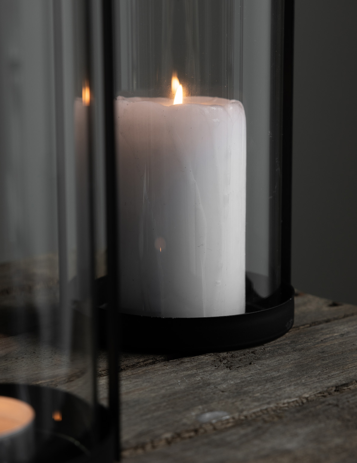Kvarnvik Black Candle Lantern - Large - 7