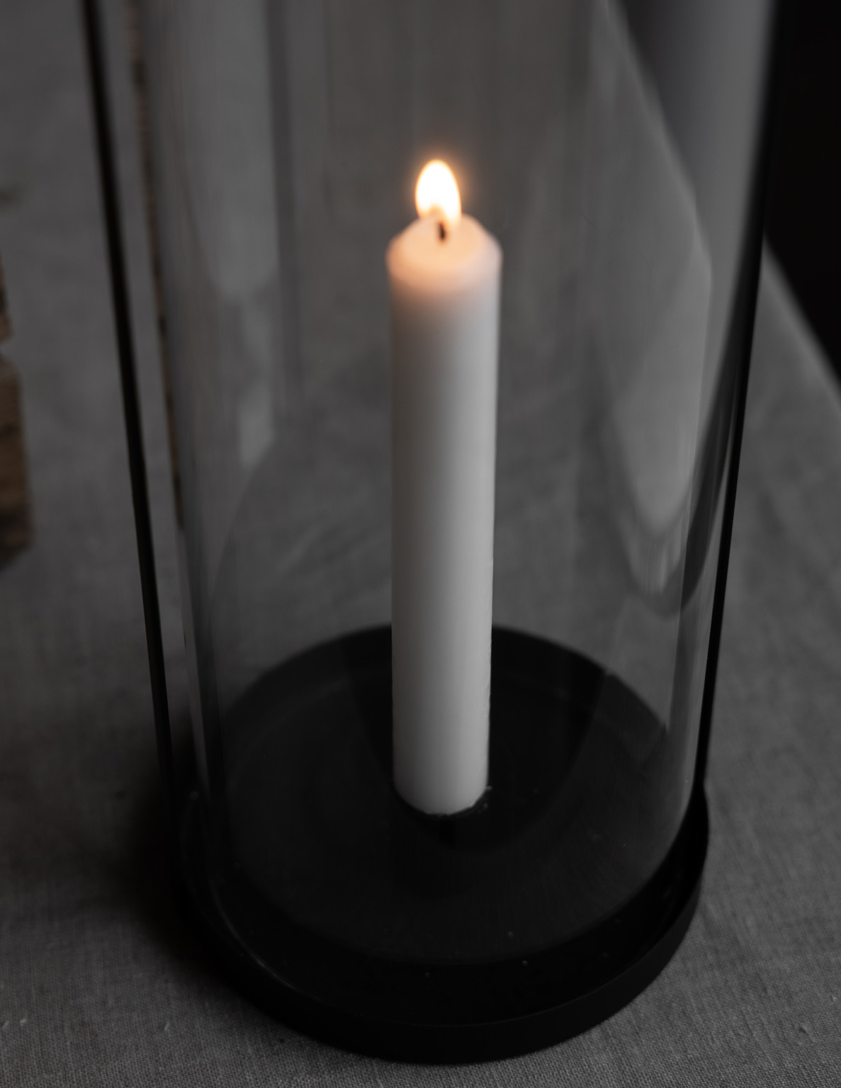 Kvarnvik Black Candle Lantern - Large - 4