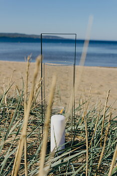 Kvarnvik Black Candle Lantern - Large - 2