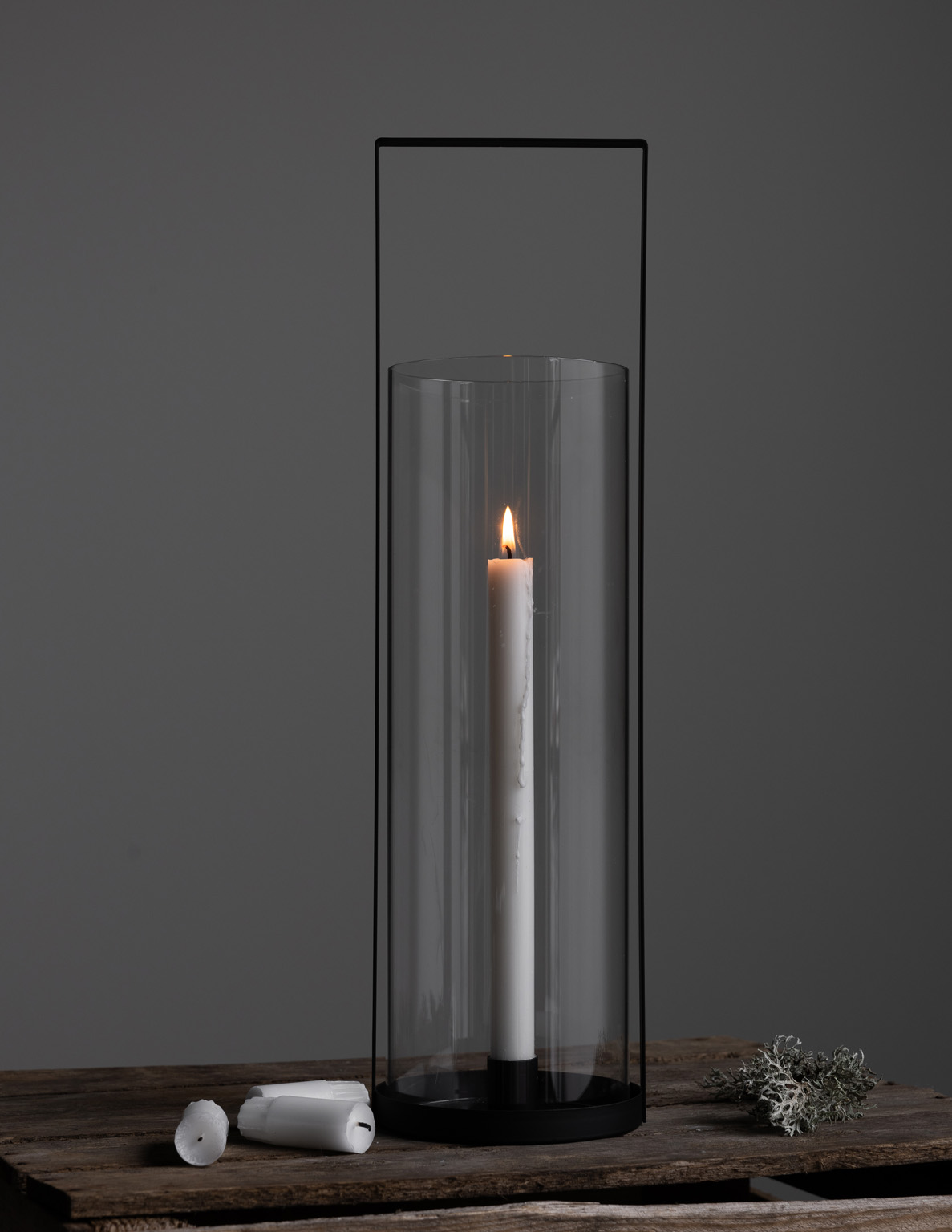 Kvarnvik Black Candle Lantern - Large - 6