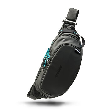 Stöldsäker höftväska - PACSAFE ECO Anti-Theft Econyl Waist Pack Black