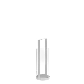 Kvarnvik White Candle Lantern - Medium