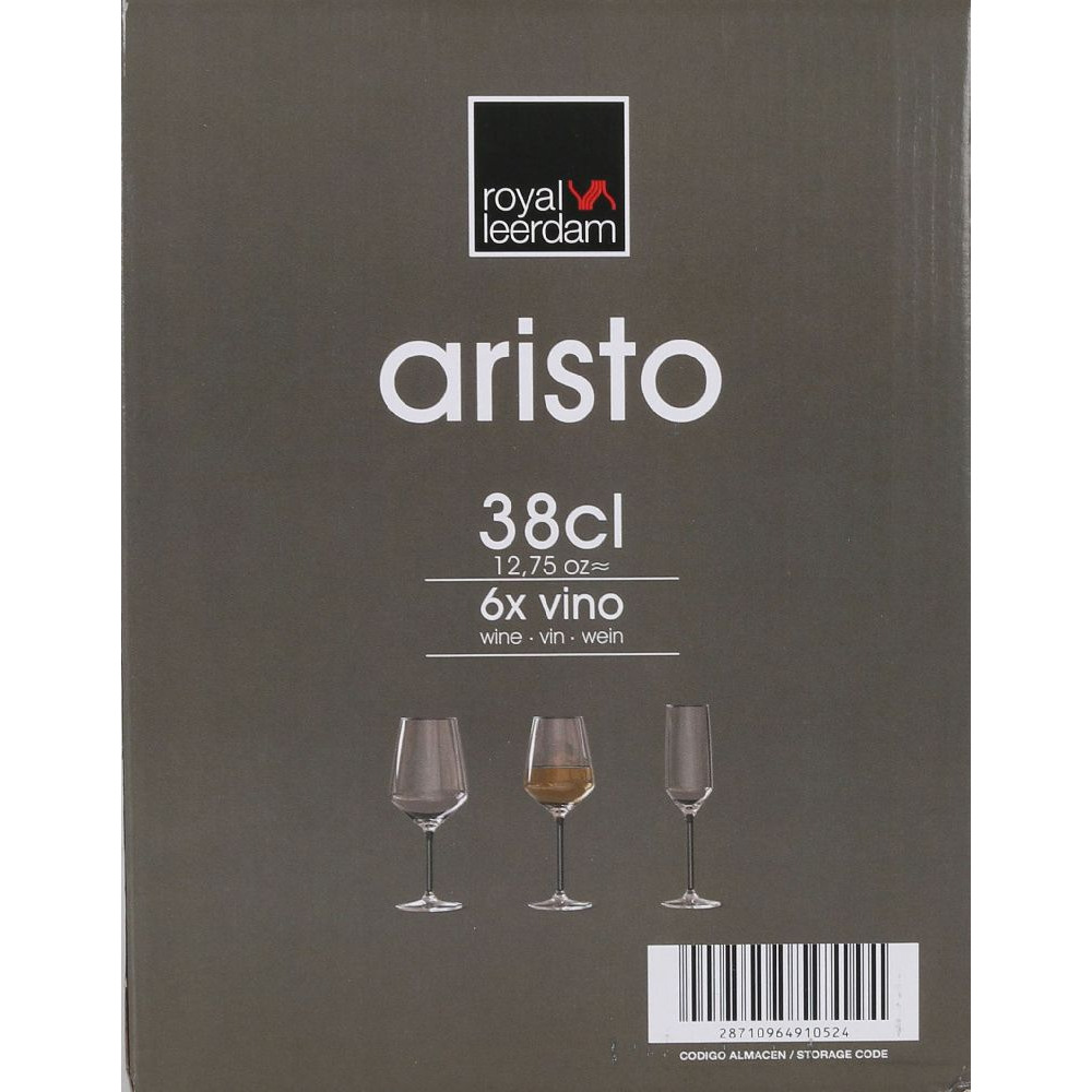 Aristo Vitvinsglas 38cl 6-p - 4