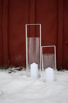 Kvarnvik White Candle Lantern - Large - 2