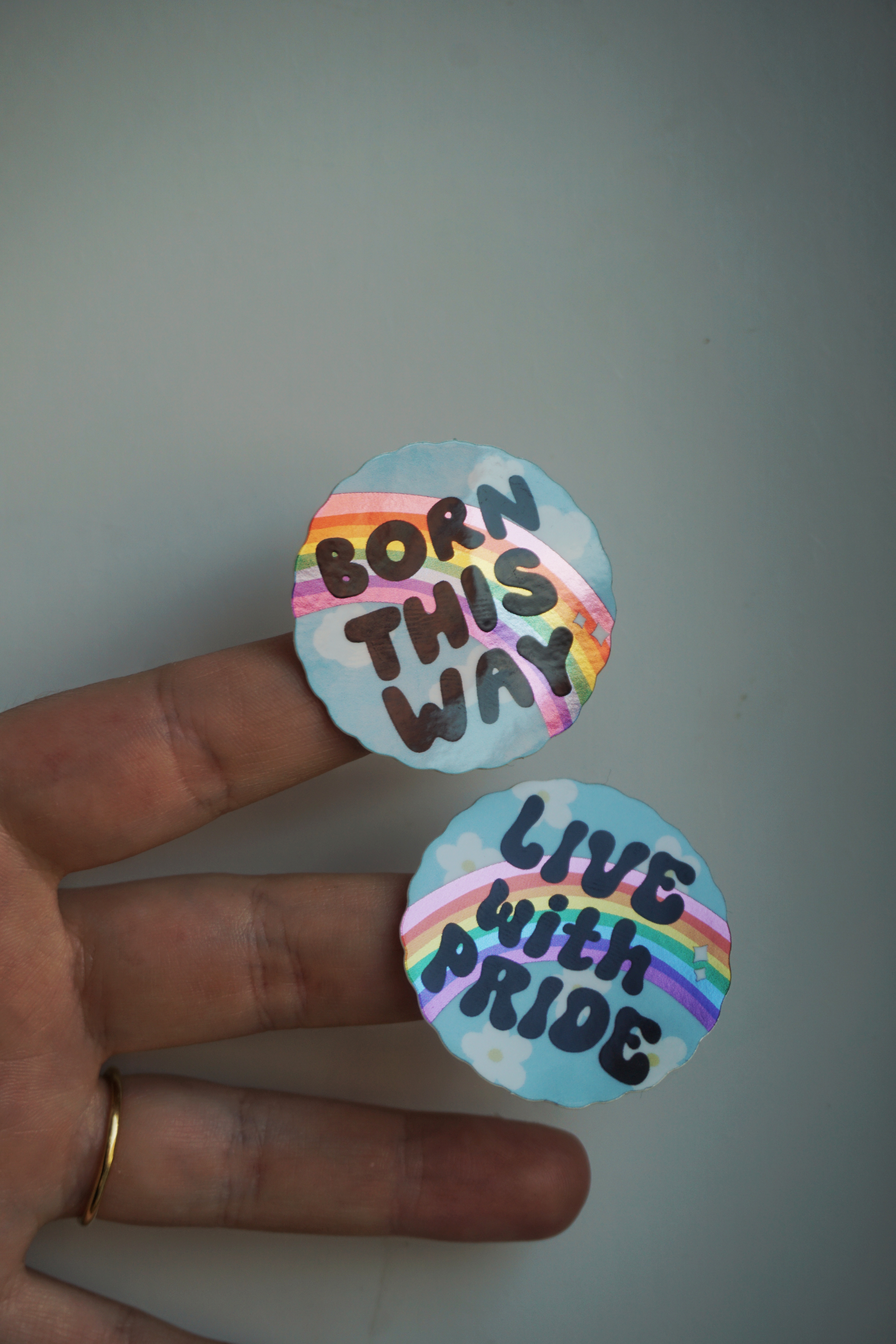 Pride 2023 klistermärken 2-pack