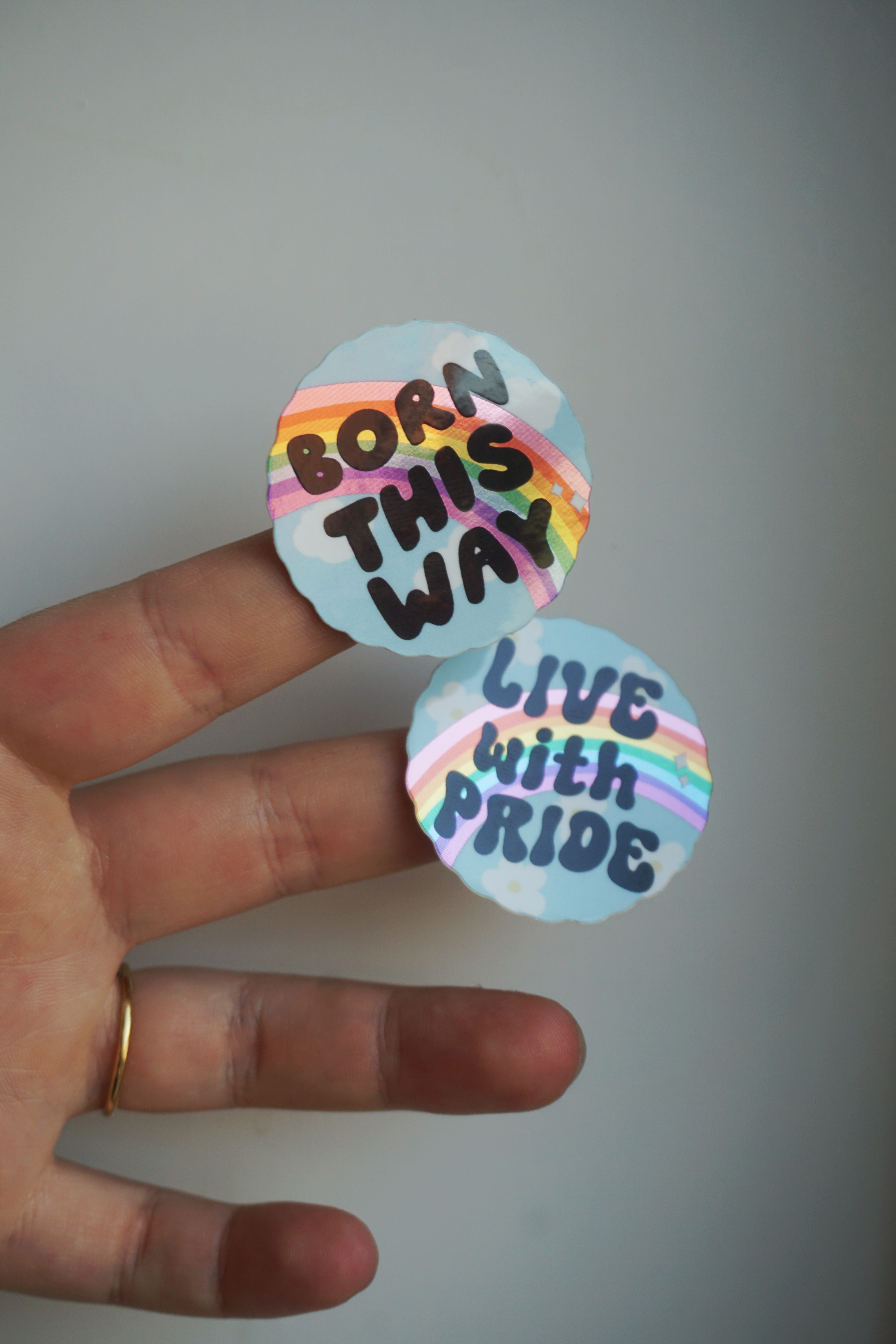 Pride 2023 klistermärken 2-pack - 2