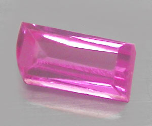 Piedra preciosa de espinela roja natural de corte elegante raro - 3