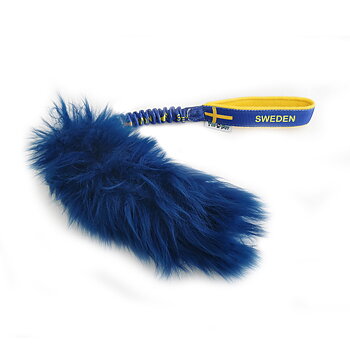 Sverigeleksak  med  fårskinn