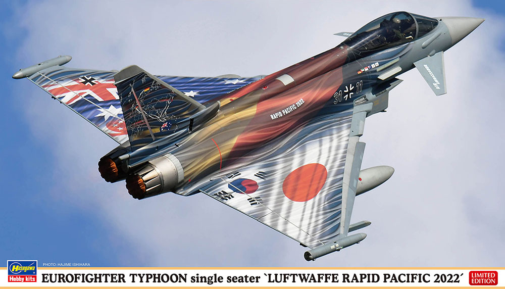 1/72 Eurofighter Typhoon single seater LUFTWAFFE RAPID PACIFIC 2022