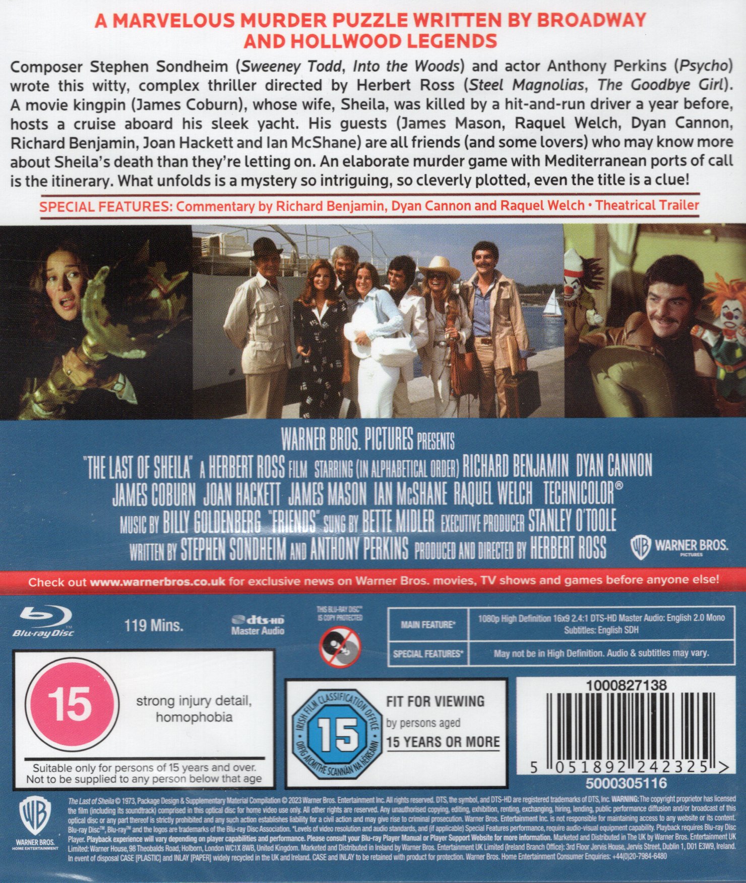 Last of Sheila (ej svensk text) (Blu-ray) - 2