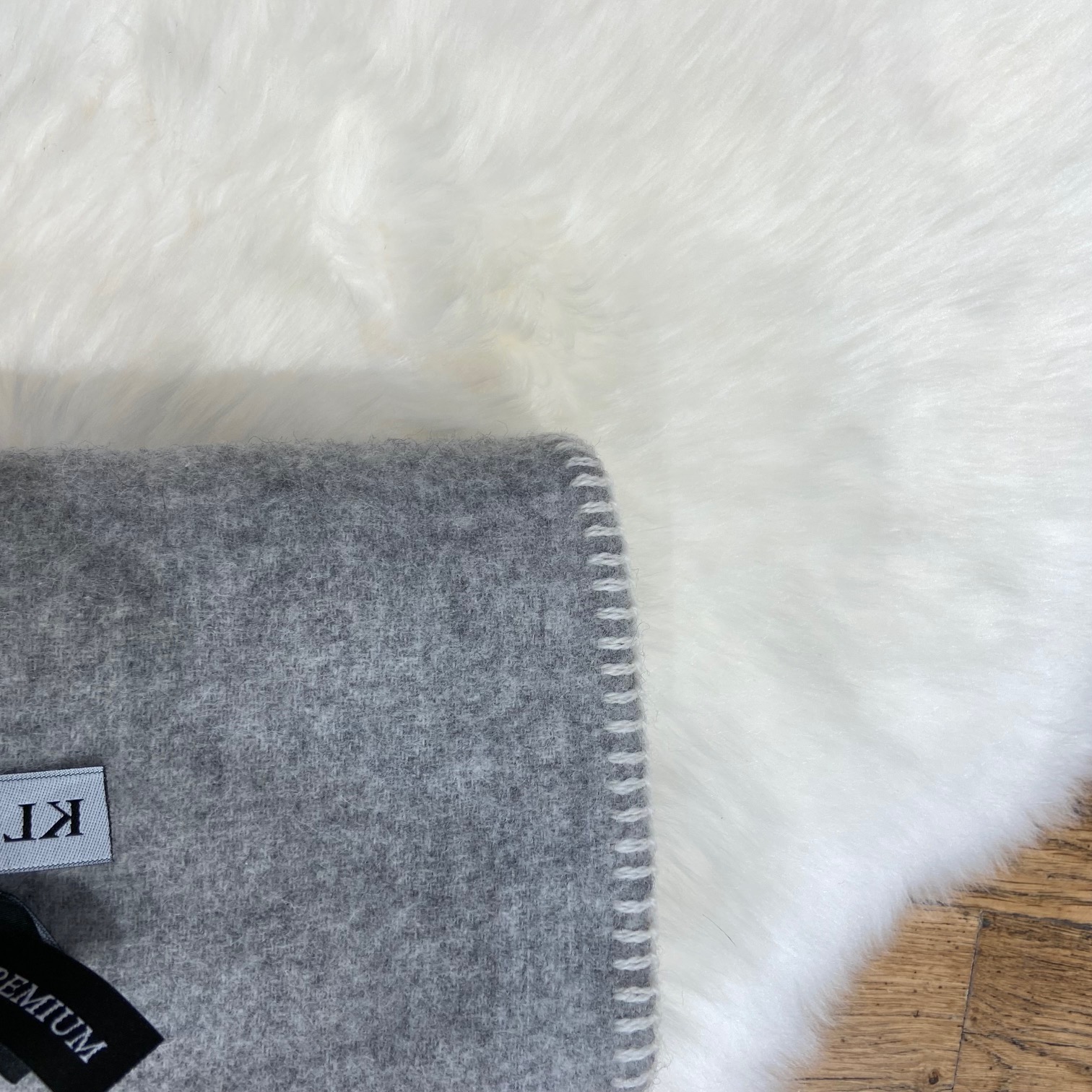 Newborn Baby Set med klippans fina ullfilt - 3