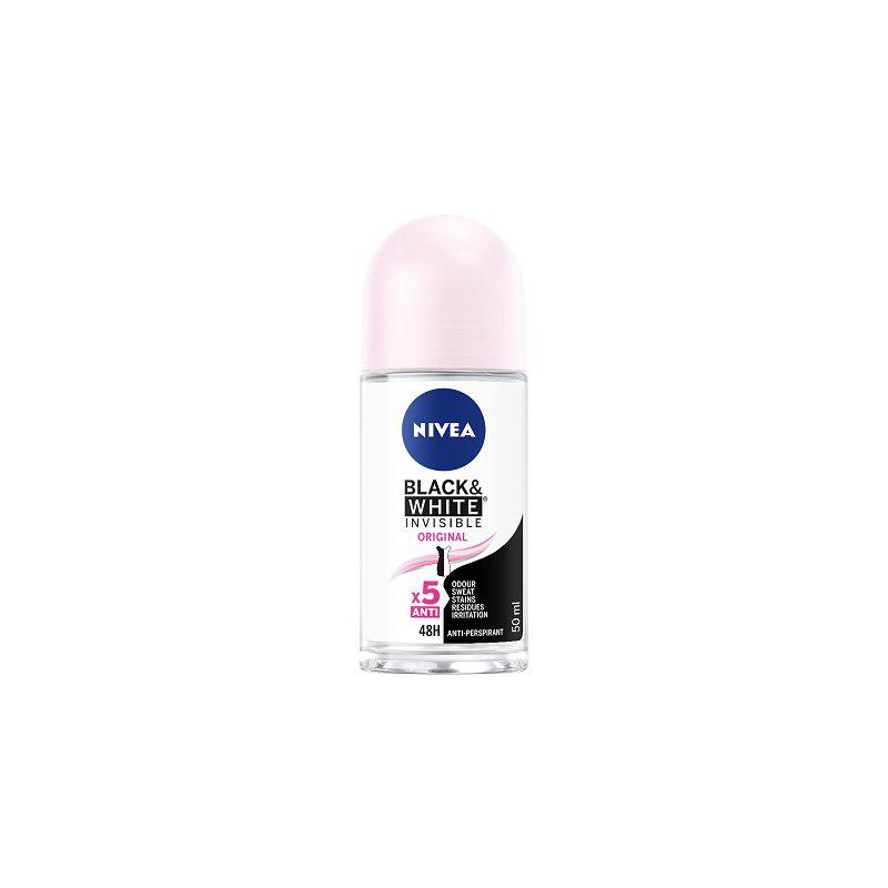 Nivea roll-on dam black & white