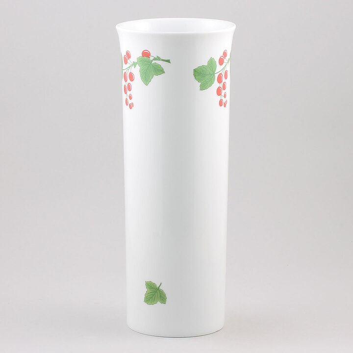 Jackie Lynd (Diamant Blodgivare 1982) Cylinder Vase with Rowan Decor 31 cm