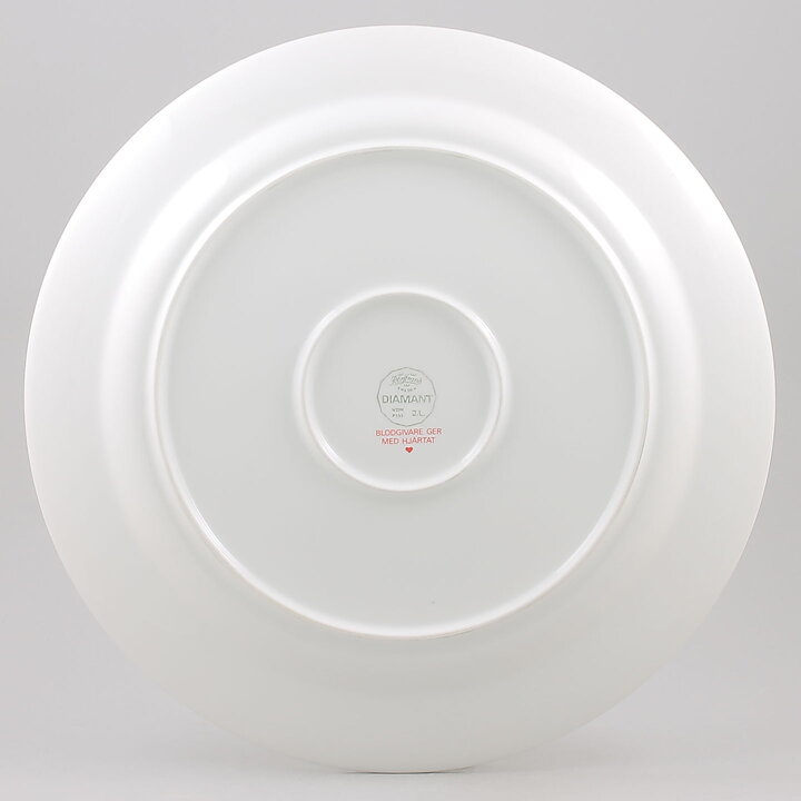 Jackie Lynd (Diamant Blodgivare 1982) Round Dish with Rowan Decor 34 cm