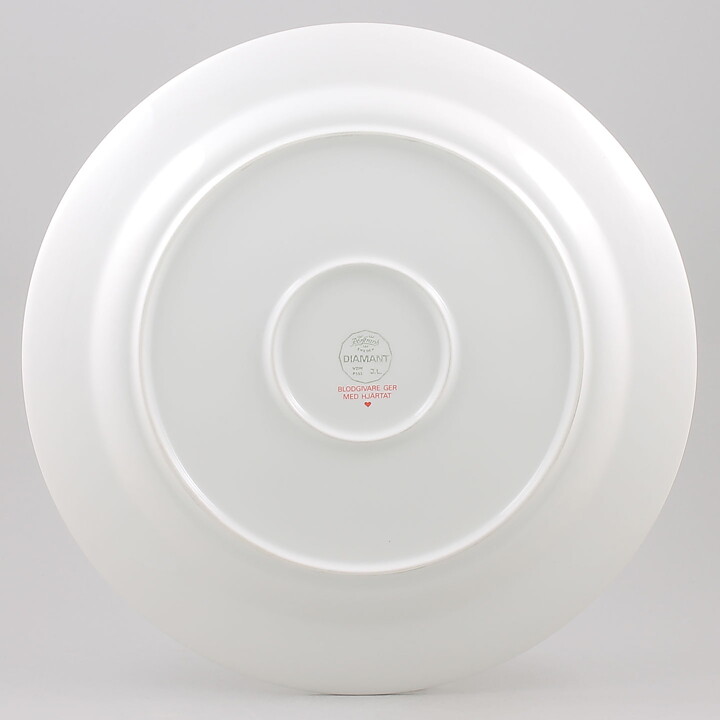 ジャッキー・リンド  Diamant Blodgivareシリーズ  丸い皿  ナナカマド模様  34cm  1982年  