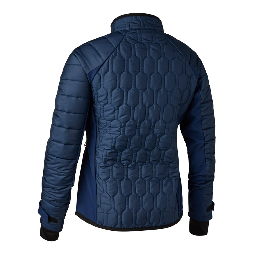 Deerhunter Lady Mossdale Quilted Jacket Dress Blues  - 2