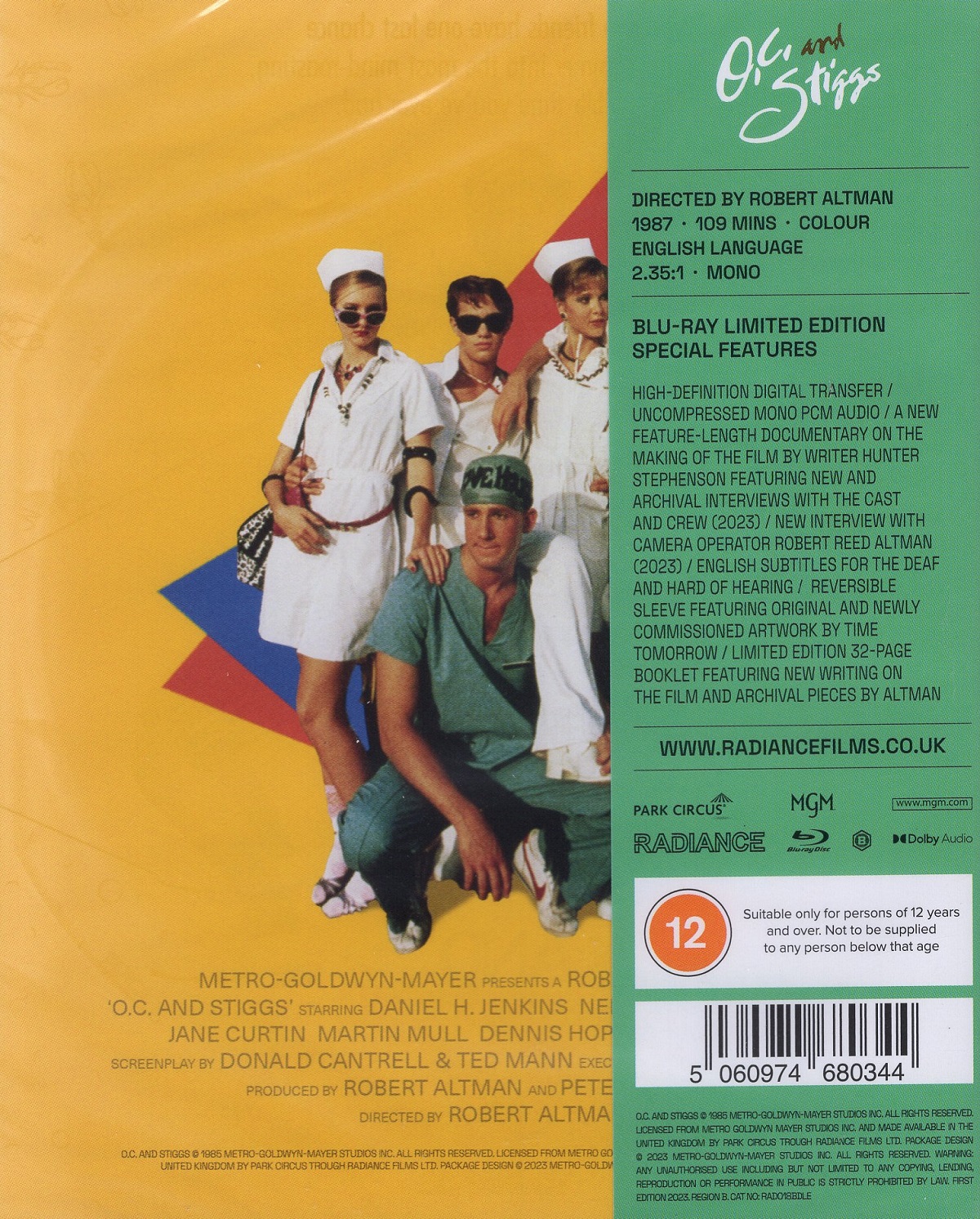 O.C. And Stiggs (Limited Edition) (ej svensk text) (Blu-ray) - 2