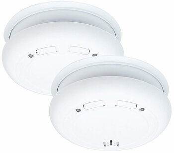 Trådlös brandvarnare, optisk 2-pack