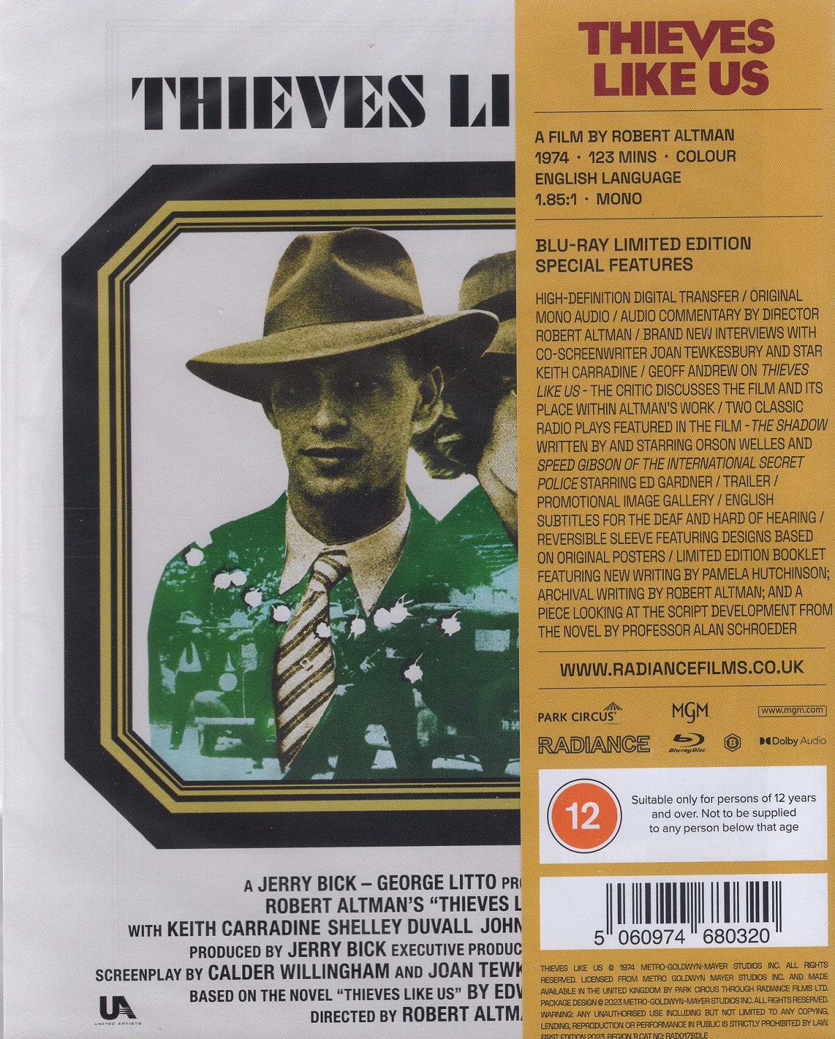 Thieves Like Us (Limited Edition) (ej svensk text) (Blu-ray) - 2