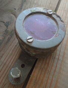 Red lamp rear