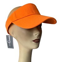 Solskärm, orange justerbar baktill  