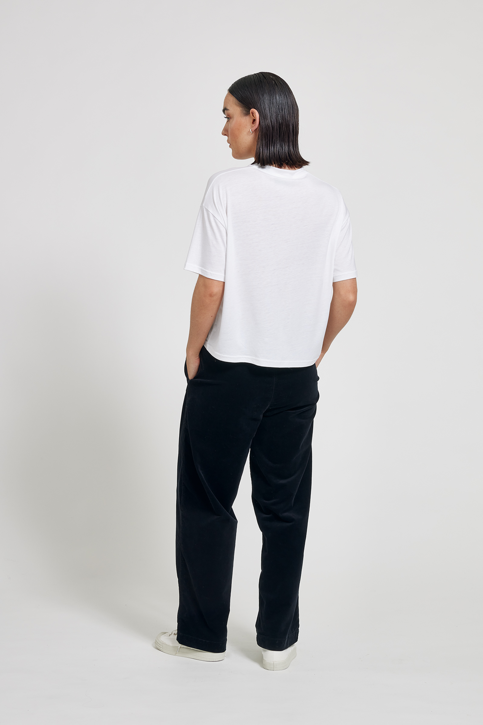 Tencel - MASKA organic t-shirt Viva jersey cotton White - in