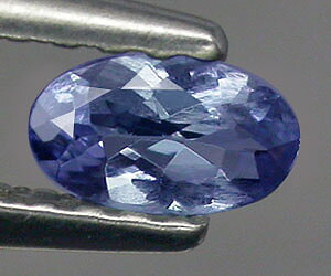 Piedra preciosa de tanzanita natural genuina ovalada rara de alta calidad de 5,2 x 3 mm