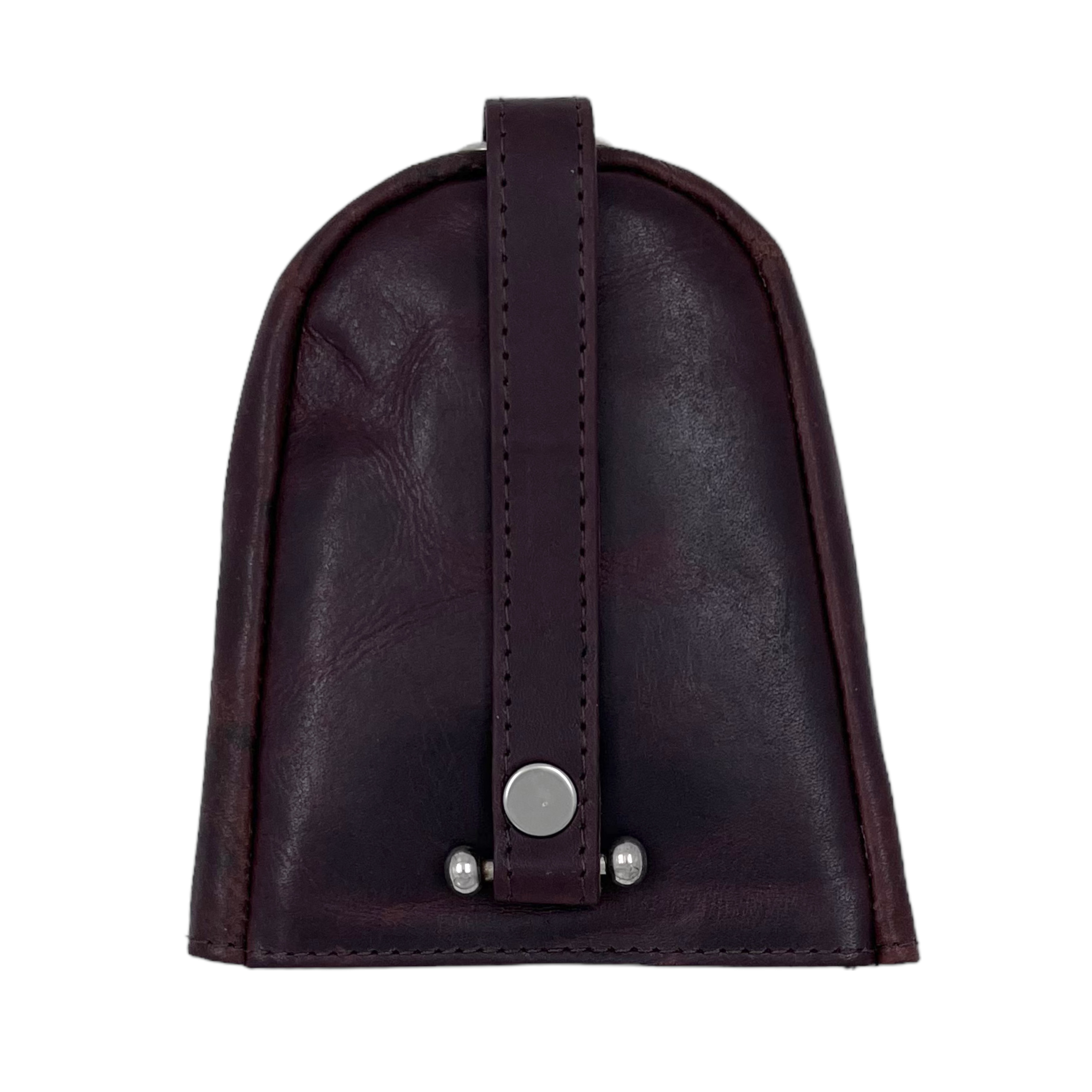 Nyckelfodral i oxläder, svenskt design, brun - 4