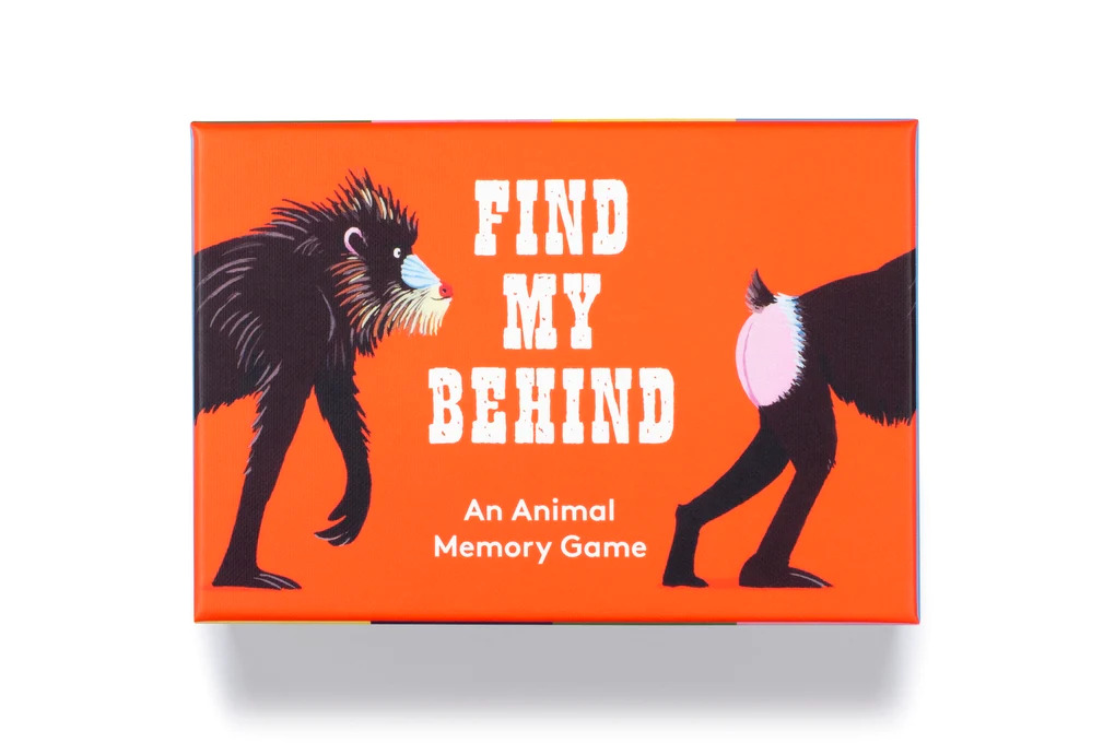 Find My Behind, An Animal Memory Game