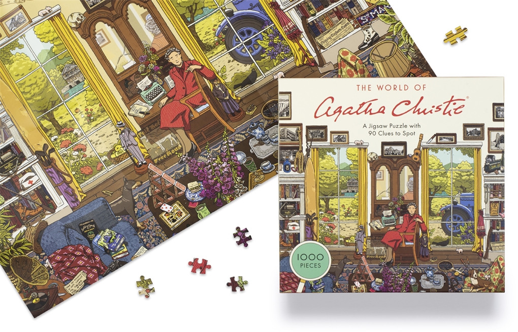The World of Agatha Christie, 1000-piece Jigsaw with 90 clues to spot - 6