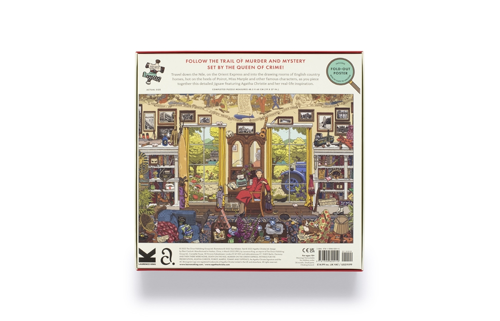 The World of Agatha Christie, 1000-piece Jigsaw with 90 clues to spot - 4