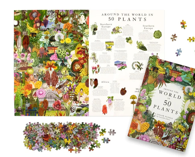 Around the World in 50 Plants, 1000 Piece Puzzle - 6