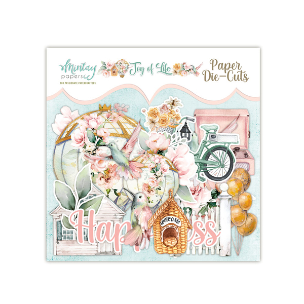 Mintay paper DIE-CUTS -Joy Of Life