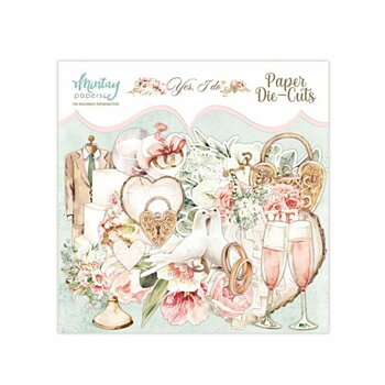 Mintay paper DIE-CUTS -Yes I Do 50 pcs