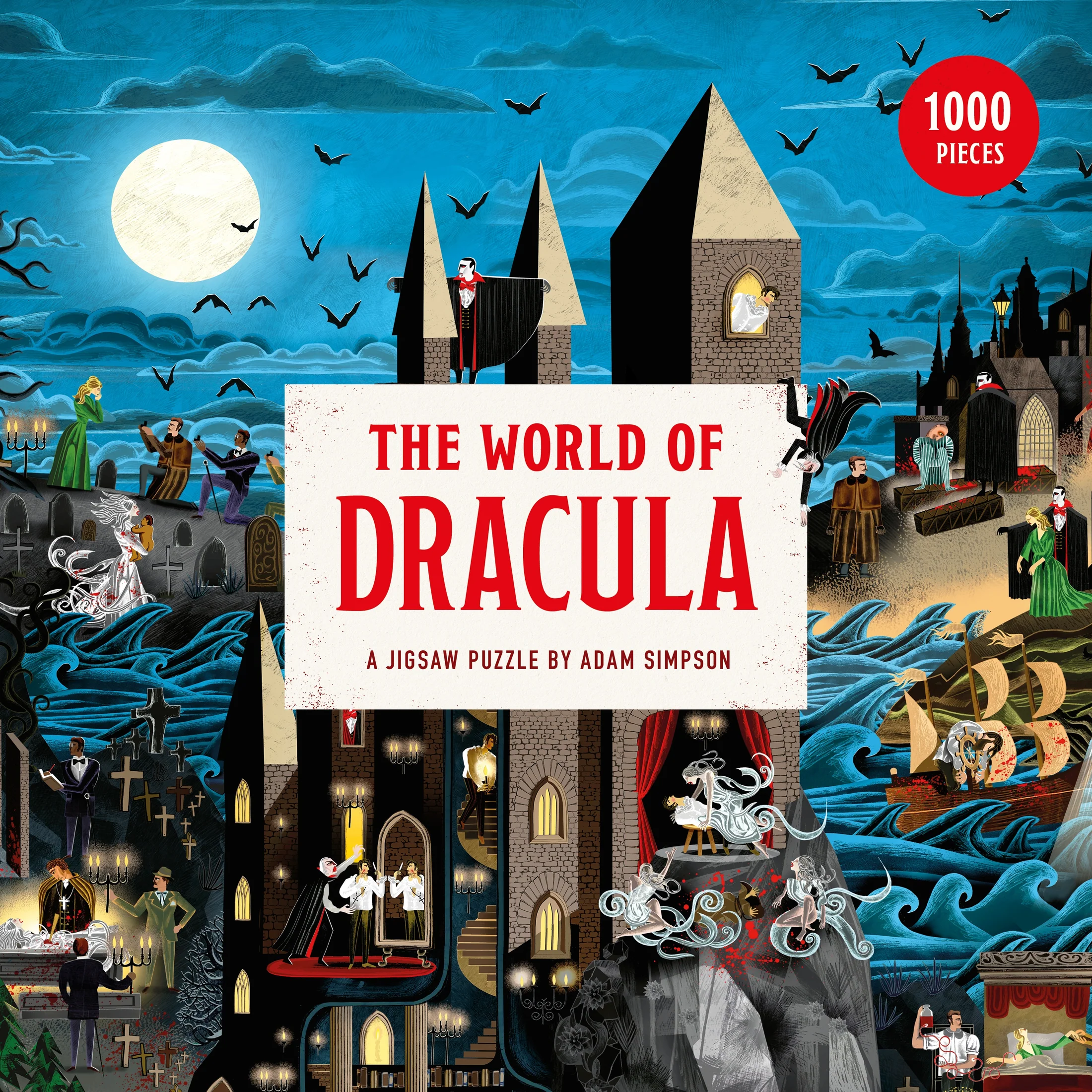 The World of Dracula, 1000 Piece Puzzle