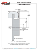 Wilwood 140-11389-D skivbromskit - 2