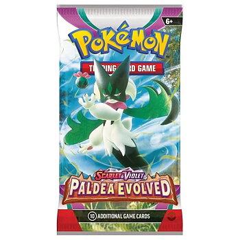 Pokemon Scarlet & Violet Paldea Evolved Booster