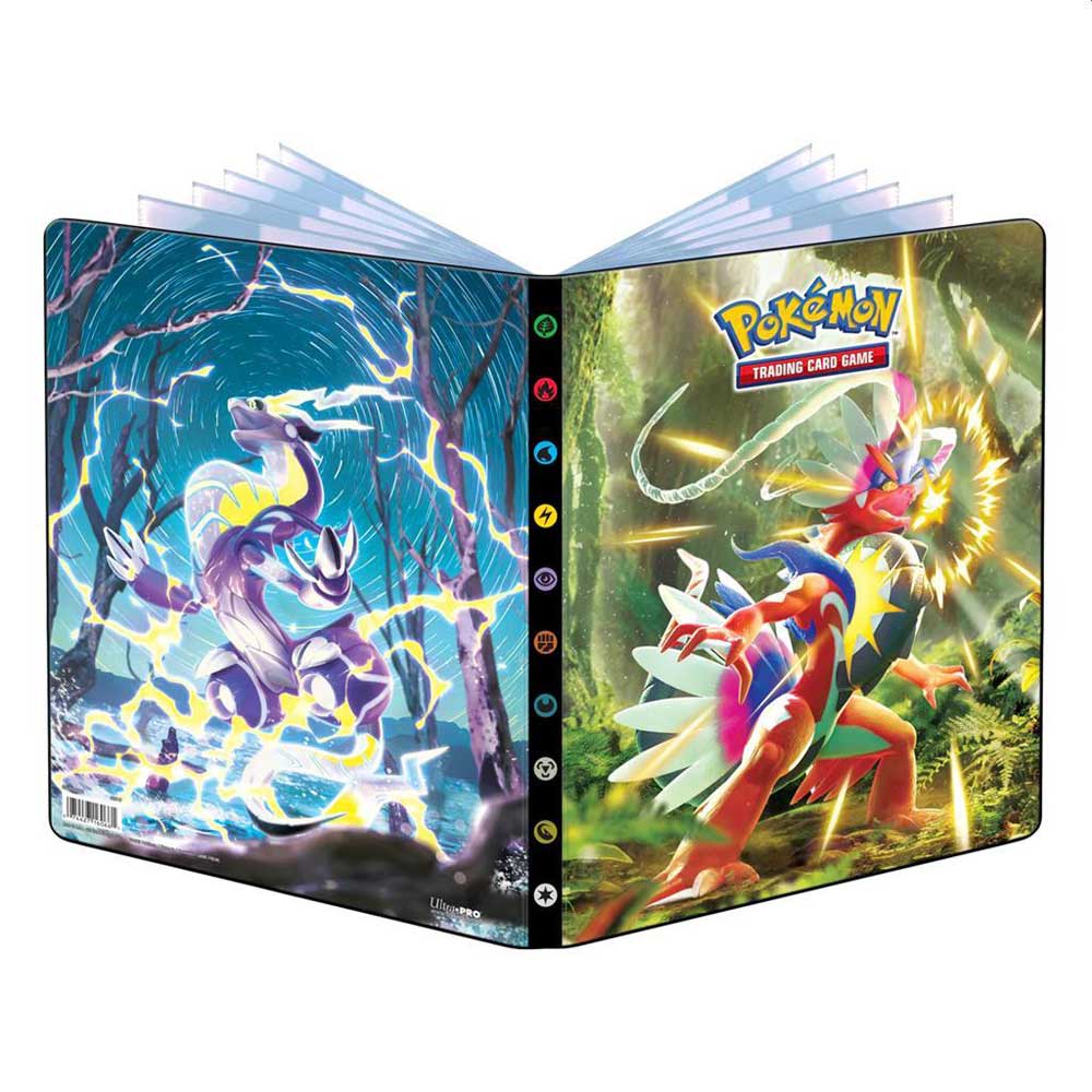 Pokemon Scarlet & Violet 9-pocket Pärm 252 Kort