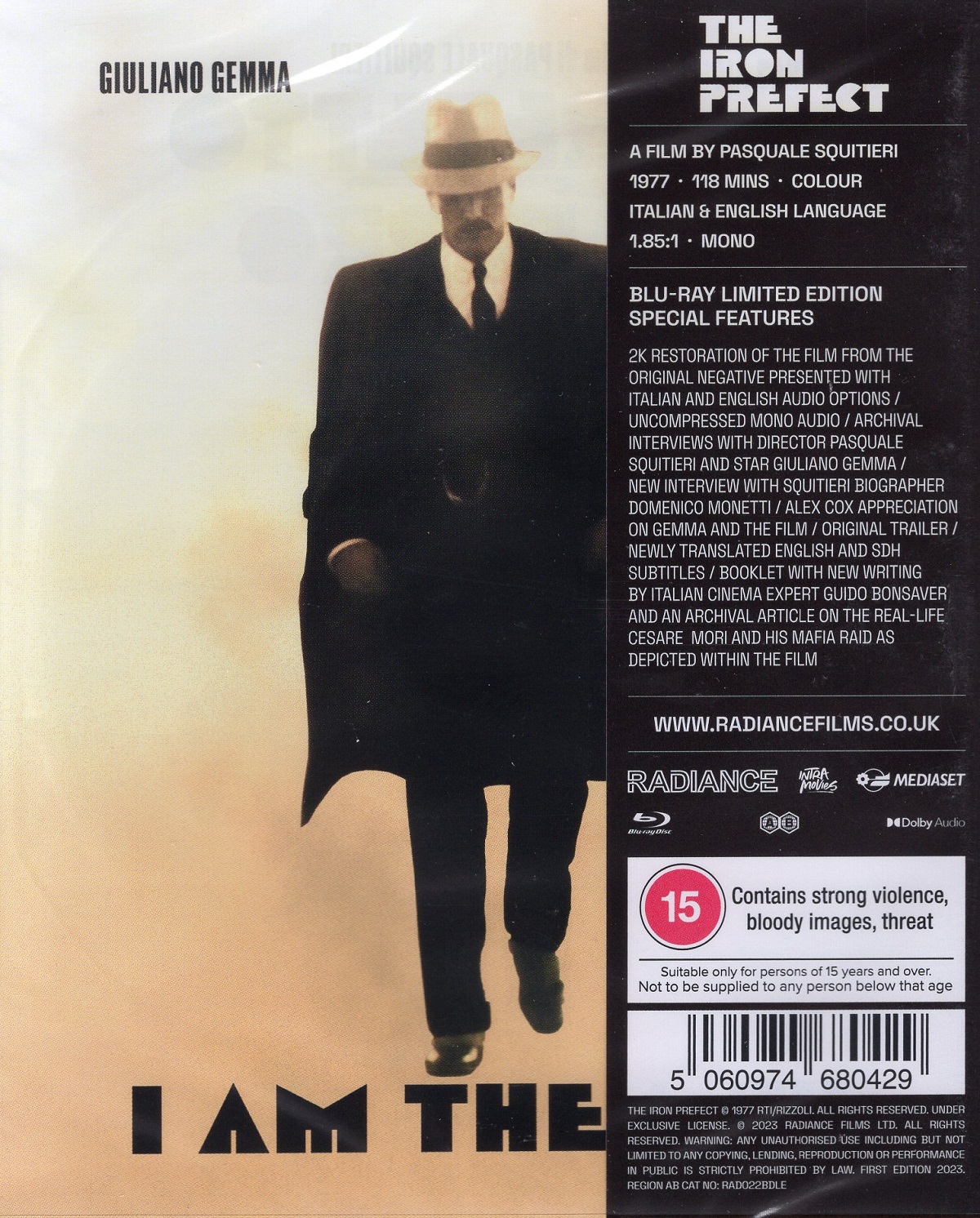 The Iron Prefect (Limited Edition) (ej svensk text) (Blu-ray) - 2