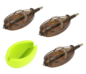 MIKADO METHOD FEEDER "DOUGLAS" Q.M.F. SYSTEM L SET - 3PCS + FEEDER MOLD