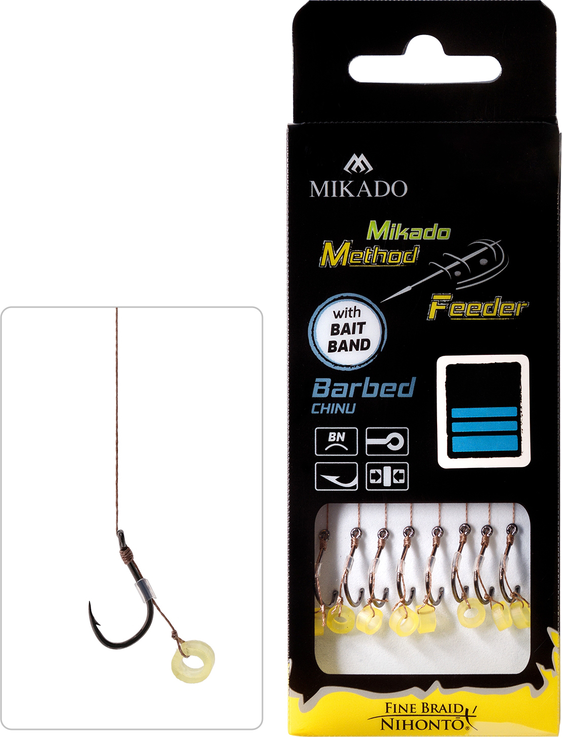 Ready-made rigs designed to provide optimal presentation of your bait and maximum hooking efficiency