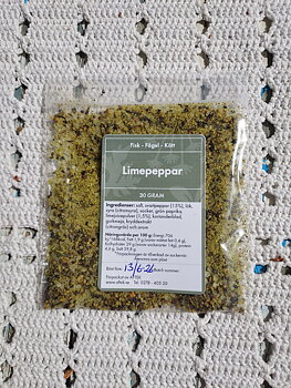 Limepeppar, 30g