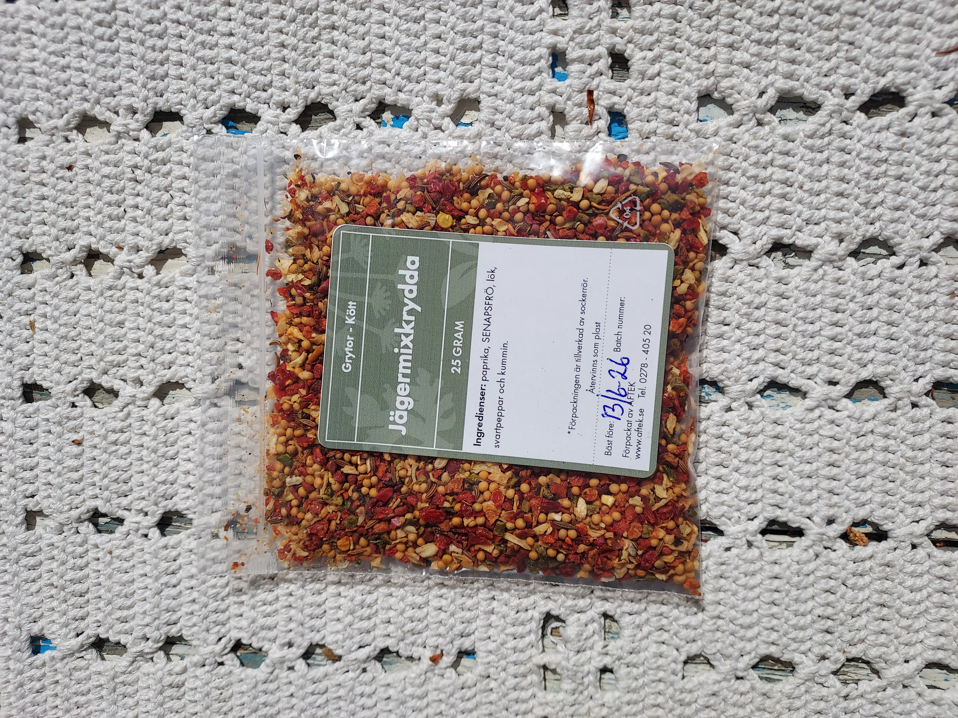Jägermixkrydda, 25g