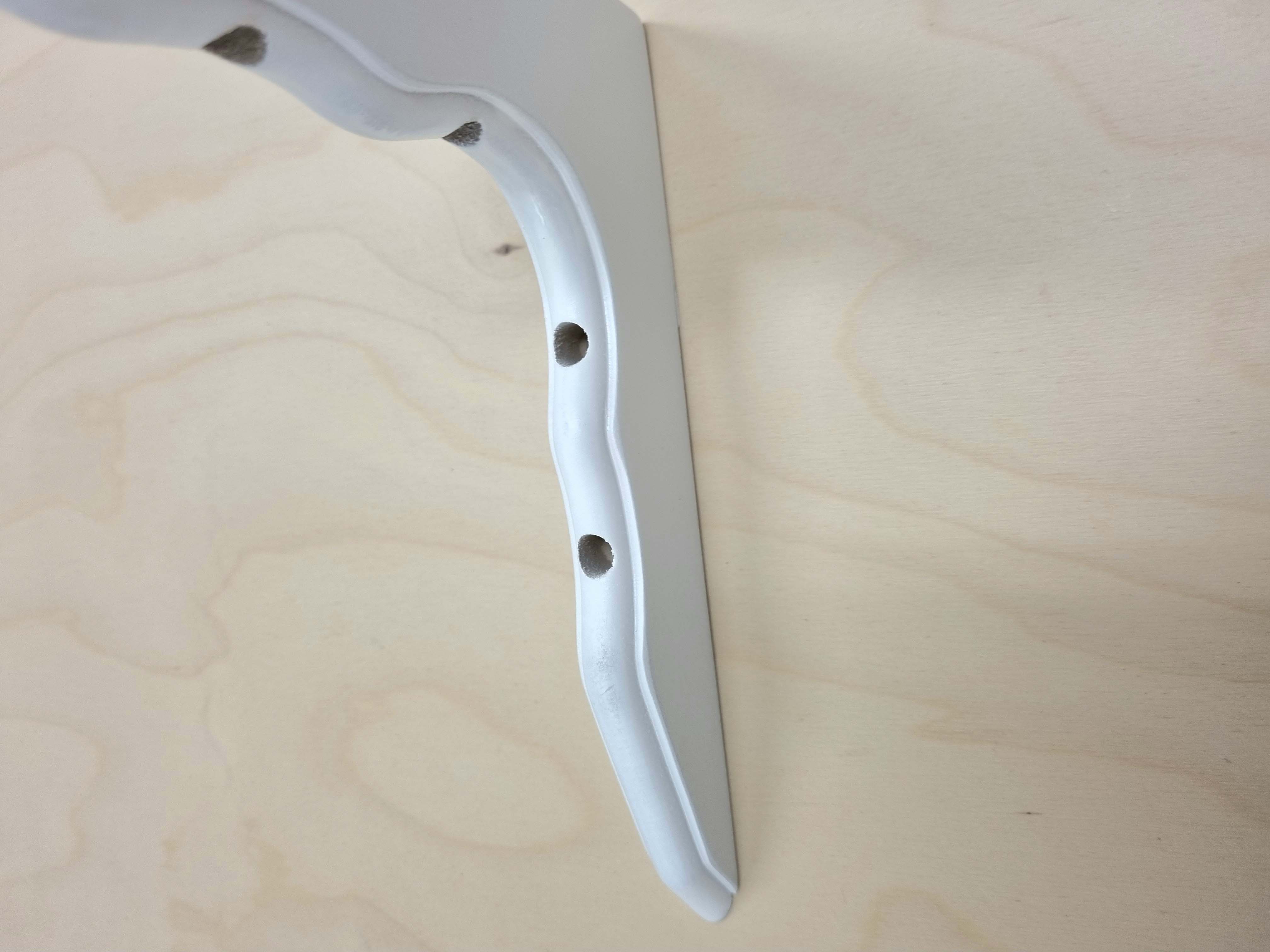 Hyllkonsol H7 Grundmålad djup 230mm - 2
