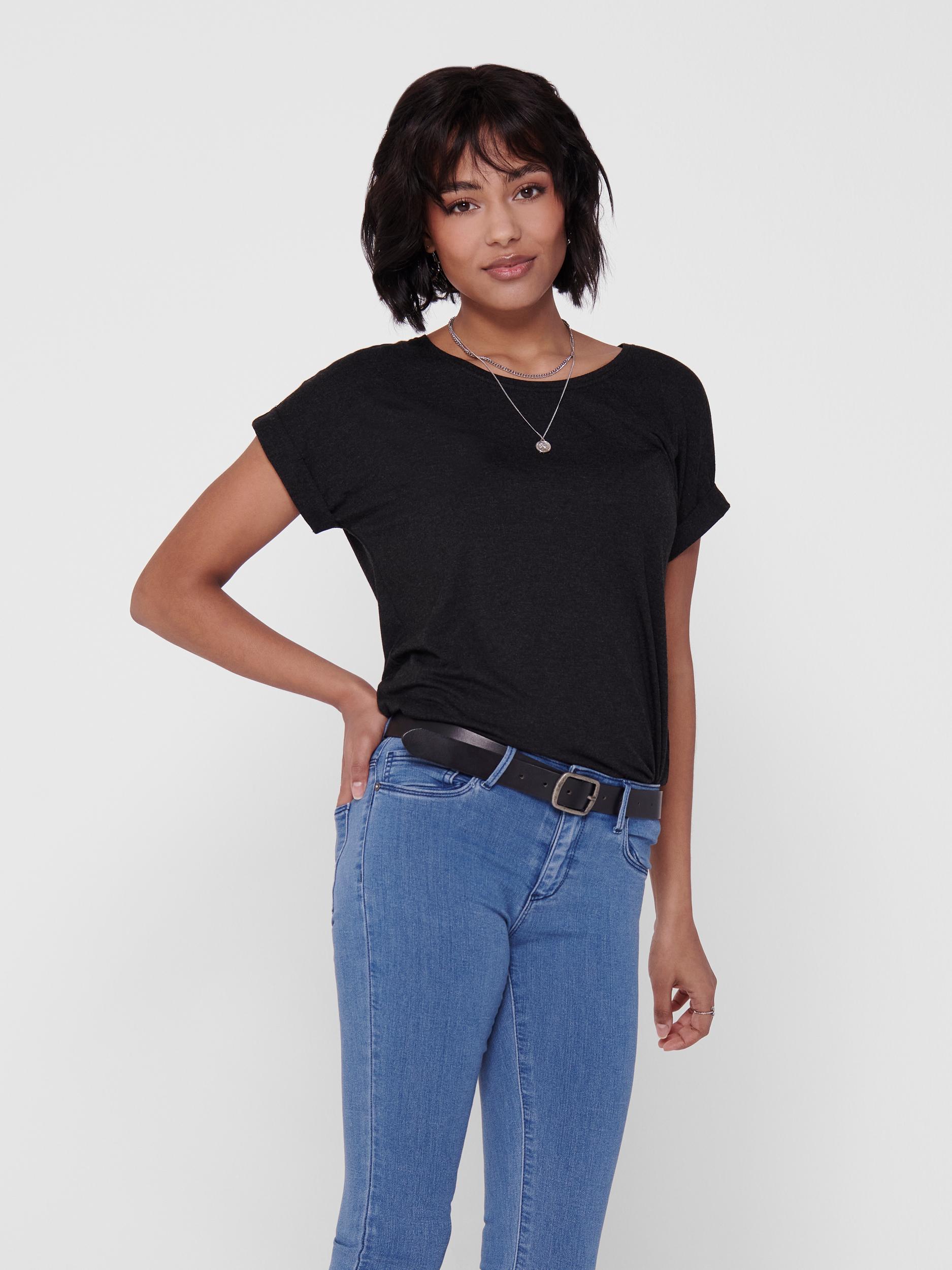 Only - Moster Top Svart - 2