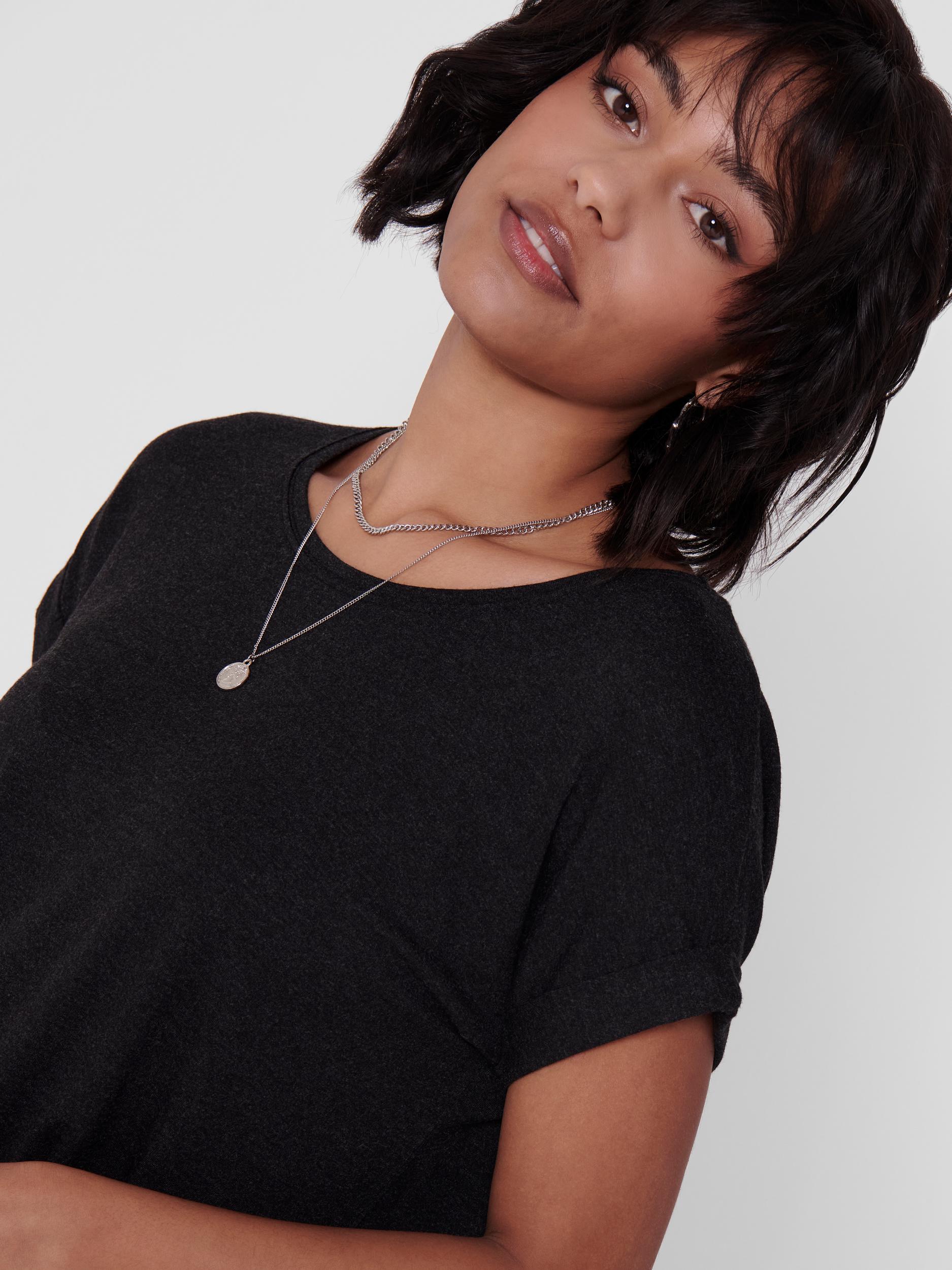 Only - Moster Top Svart - 4